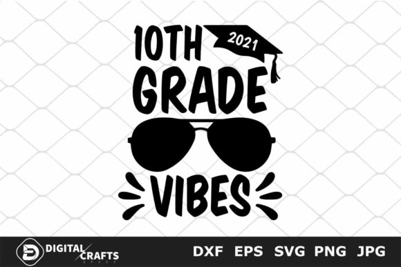 10th Grade Vibes, Back to School SVG: A Versatile Design for Every Need