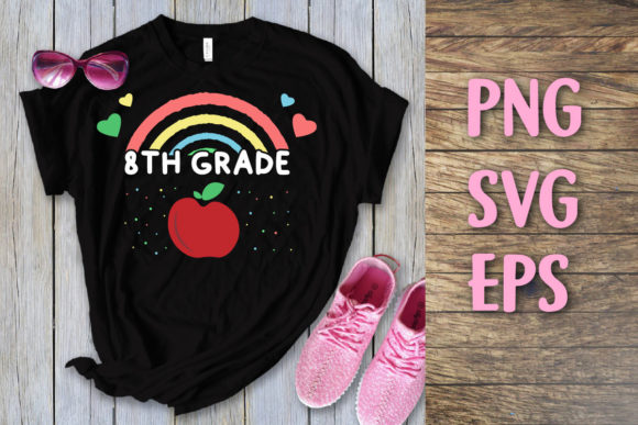 8th Grade Back to School SVG for Print-on-Demand Success
