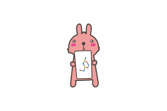 Back to School Bunny Science Formula SVG