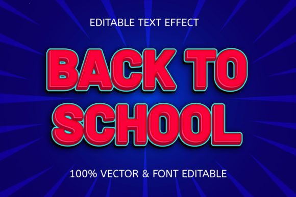 Back to School Party Style Cartoon for Creative Projects